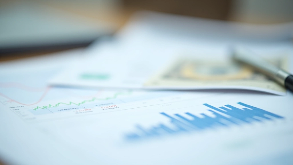 Sparbuch mit Zinssätzen und Finanzplanungsdokumenten